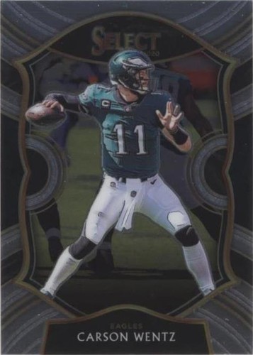 2020 Panini Select Carson Wentz #17