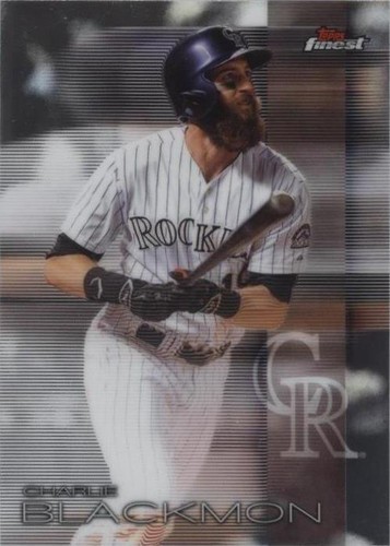 2016 Topps Finest - Charlie Blackmon #36