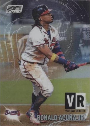 2021 Topps Stadium Club Chrome - Ronald Acuña Jr. #VR-7