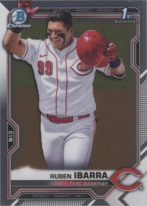 2021 Bowman Draft - Ruben Ibarra #BDC-189