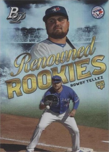 2019 Bowman Platinum - Rowdy Tellez #RR-10