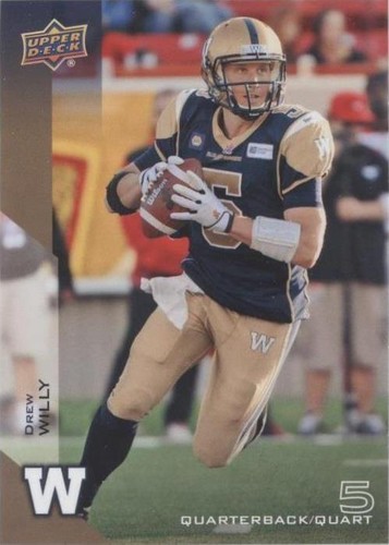 2014 Upper Deck CFL Drew Willy #93