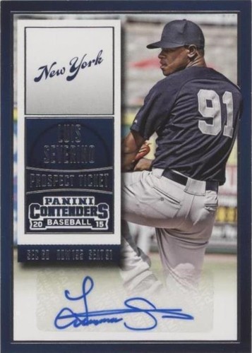 2015 Panini Contenders - Luis Severino #40