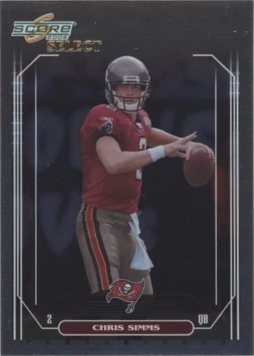 2006 Score Select Chris Simms #256