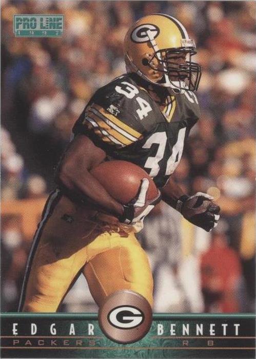 1997 Pro Line Edgar Bennett #95