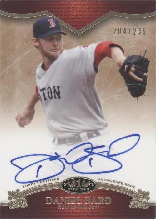 2012 Topps Tier One - Daniel Bard #OR-DBA