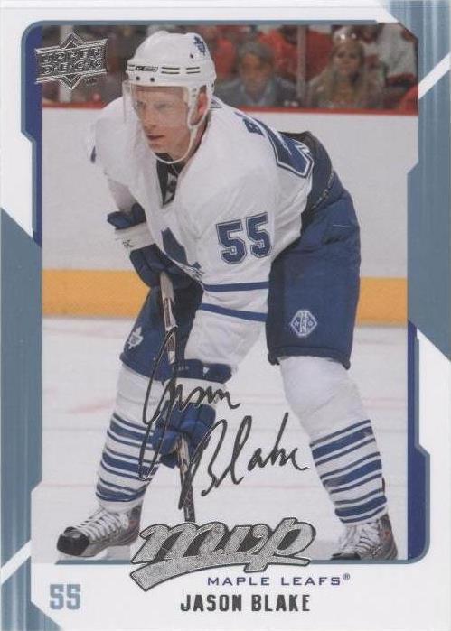 2008-09 Upper Deck MVP - Jason Blake #274