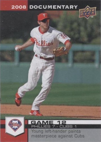 2008 Upper Deck Documentary - Chase Utley #502