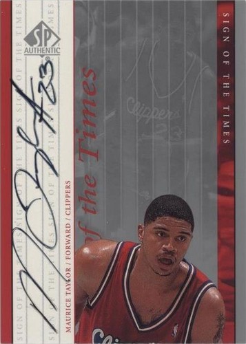 1999-00 SP Authentic - Maurice Taylor #MT