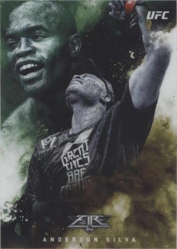 2017 Topps Chrome UFC - Anderson Silva #UF-AS