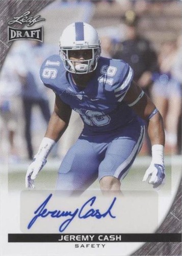 2016 Leaf Draft Jeremy Cash #A-JC1