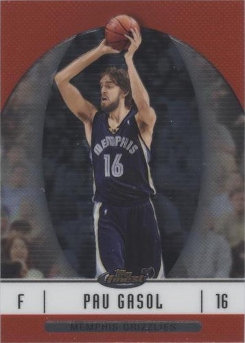 2006-07 Topps Finest - Pau Gasol #15