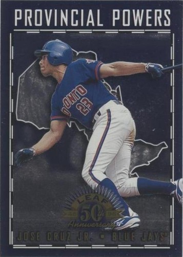 1998 Leaf - Jose Cruz Jr. #11