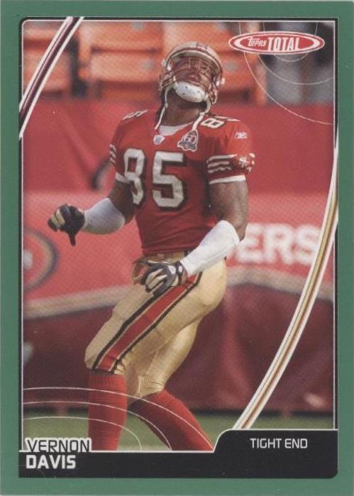 2007 Topps Total Vernon Davis #76