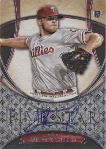 2017 Topps Five Star - Jake Thompson #FSA-JTH