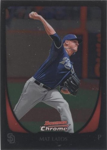 2011 Bowman Chrome - Mat Latos #47
