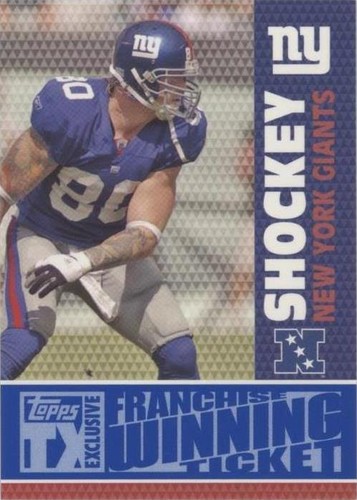 2007 Topps TX Exclusive Jeremy Shockey #FW-JS