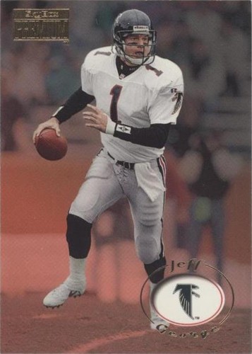 1996 Skybox Premium Jeff George #8