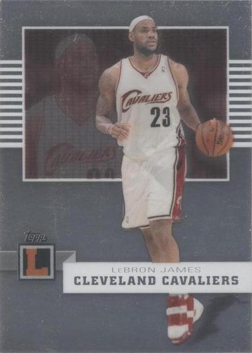 2007-08 Topps Letterman - LeBron James #13
