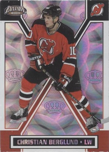 2002-03 Pacific Exclusive - Christian Berglund #101