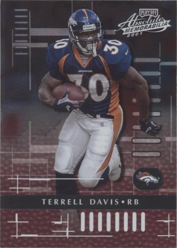 2001 Playoff Absolute Memorabilia Terrell Davis #31