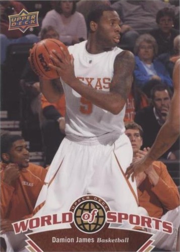 2010 Upper Deck World of Sports - Damion James #334