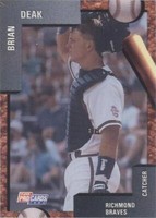 1992 Fleer ProCards Minor League - Brian Deak #380