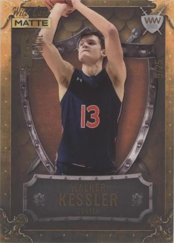 2022 Wild Card MATTE National Convention - Walker Kessler #WWN-24