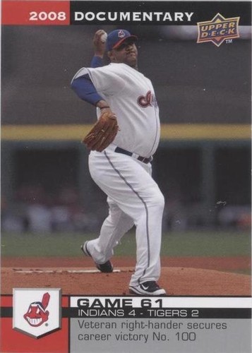 2008 Upper Deck Documentary - C.C. Sabathia #1881