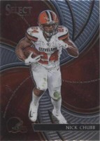 2019 Panini Select Nick Chubb #14