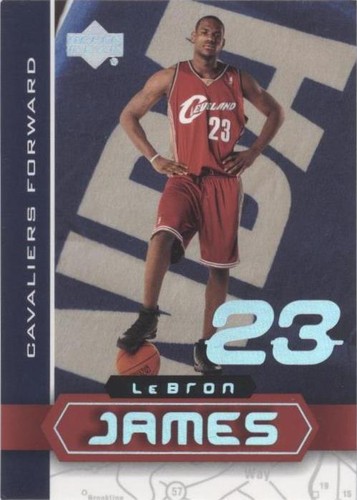 2002-03 Upper Deck UD Superstars - LeBron James #LBJ-4