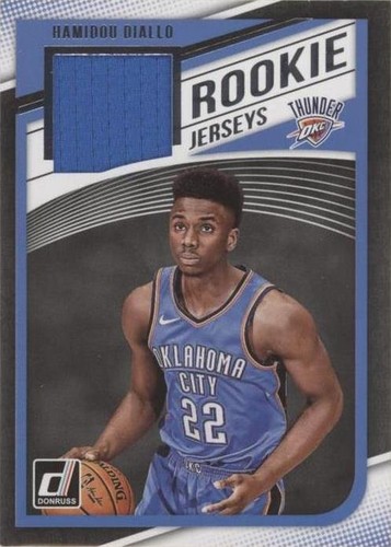 2018-19 Panini Donruss - Hamidou Diallo #RJ-HDL
