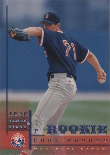 1998 Leaf Rookies & Stars - Carl Pavano #262