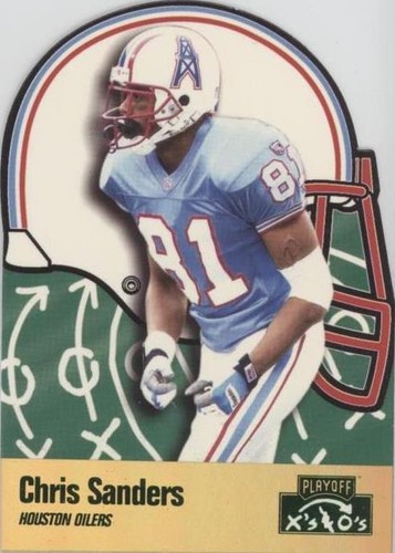 1996 Playoff Prime Chris Sanders #64