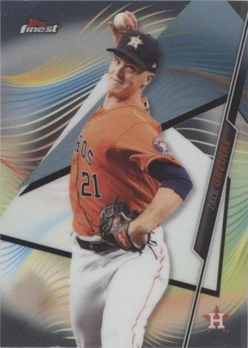 2020 Topps Finest - Zack Greinke #90