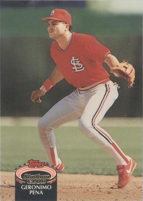 1992 Topps Stadium Club - Geronimo Pena #466