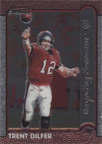 1999 Bowman Chrome Trent Dilfer #14