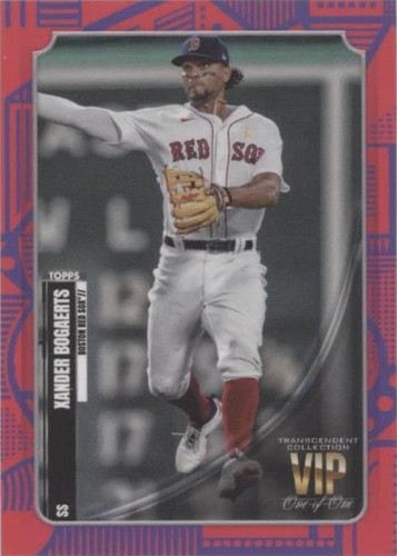 2021 Topps Transcendent Collection VIP Party - Xander Bogaerts #VIP-79