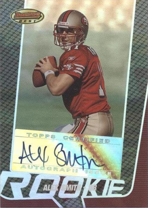2005 Bowman's Best Alex Smith #130