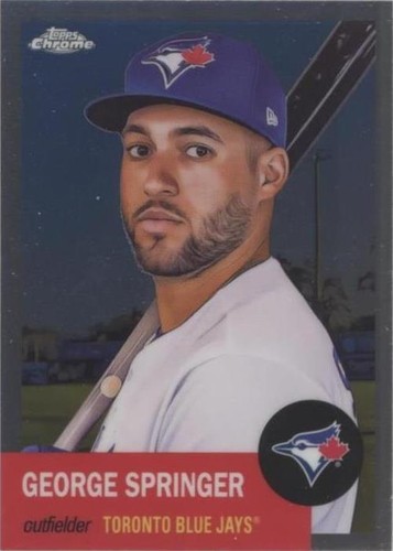 2022 Topps Chrome Platinum Anniversary - George Springer #36