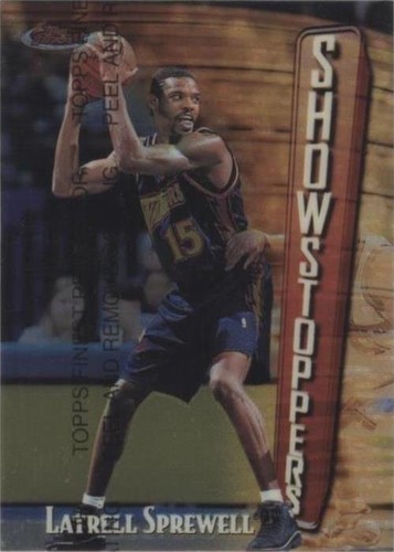 1997-98 Topps Finest - Latrell Sprewell #188