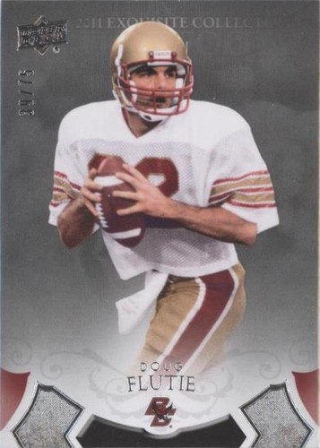 2011 Upper Deck Exquisite Collection Doug Flutie #33