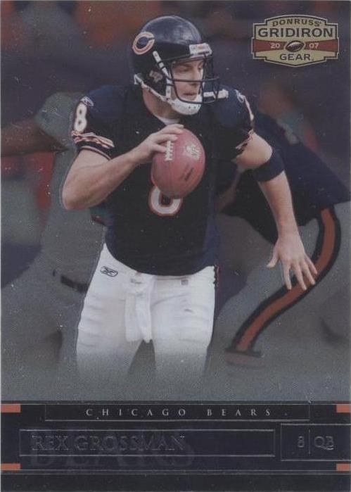 2007 Donruss Gridiron Gear Rex Grossman #14