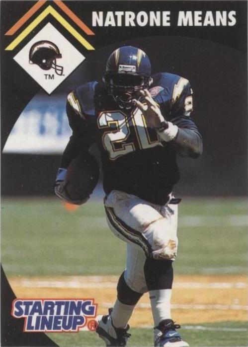 1995 Kenner Starting Lineup Natrone Means #20