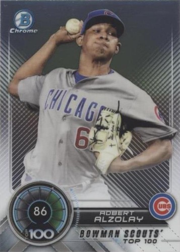2018 Bowman - Adbert Alzolay #BTP-86
