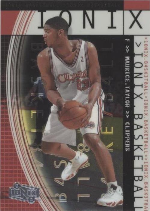 1999-00 Upper Deck Ionix - Maurice Taylor #23