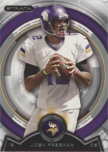 2013 Topps Strata Josh Freeman #123
