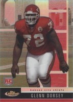 2008 Topps Finest Glenn Dorsey #150