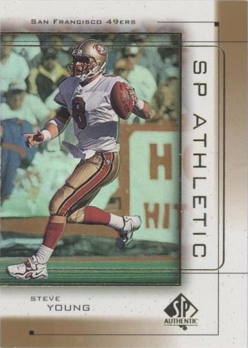 1999 SP Authentic Steve Young #A10
