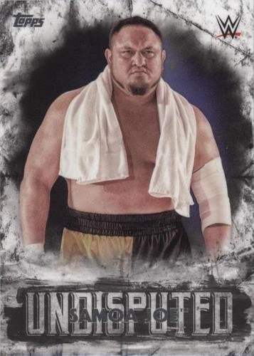 2018 Topps WWE Undisputed - Samoa Joe #37